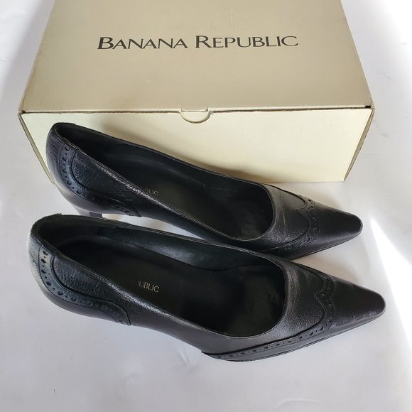 Banana Republic Seville high heel leather 7.5 - Picture 12 of 13